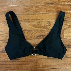 Aerie Black Bikini Top